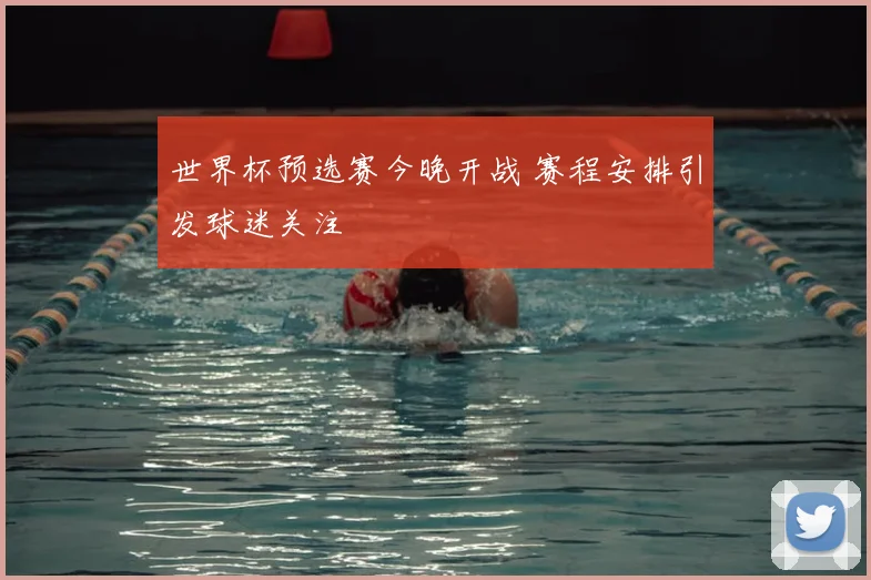 世界杯预选赛今晚开战 赛程安排引发球迷关注