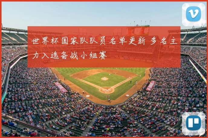 世界杯国家队队员名单更新 多名主力入选备战小组赛